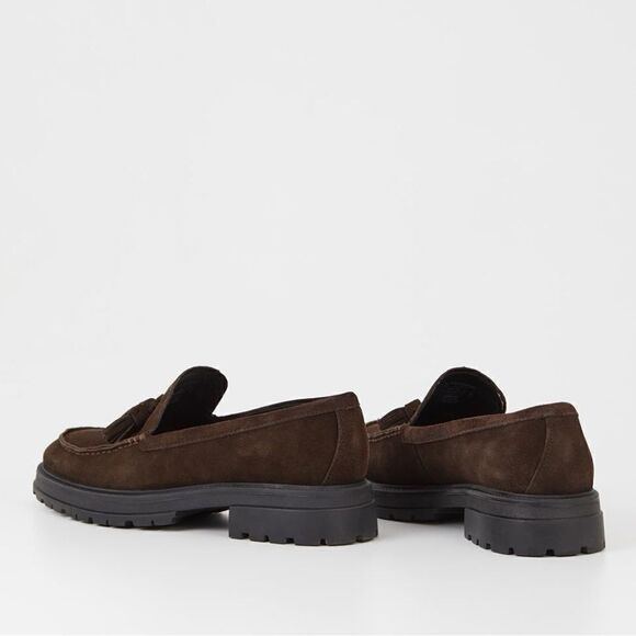 Revolve Vagabond Brown Suede Leather JOHNNY 2.0 LOAFER NWOT